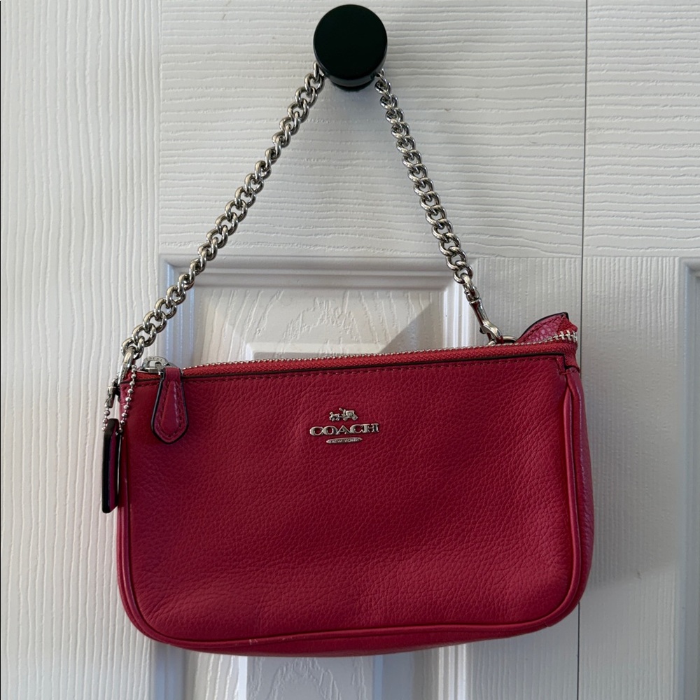 Coach Hot Pink Leather Women's Bag